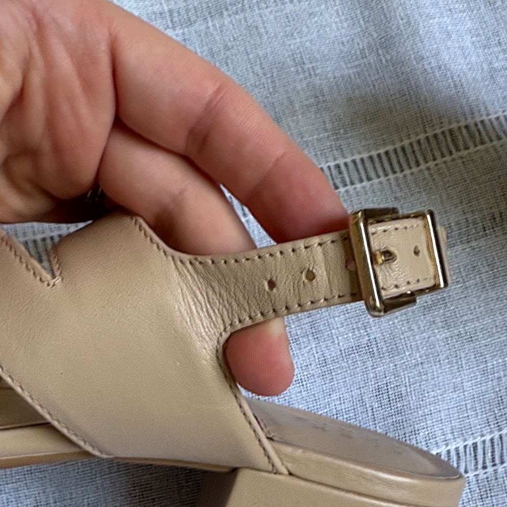 Alex Marie NWOT Nude Strappy Sandals - Picture 8 of 13